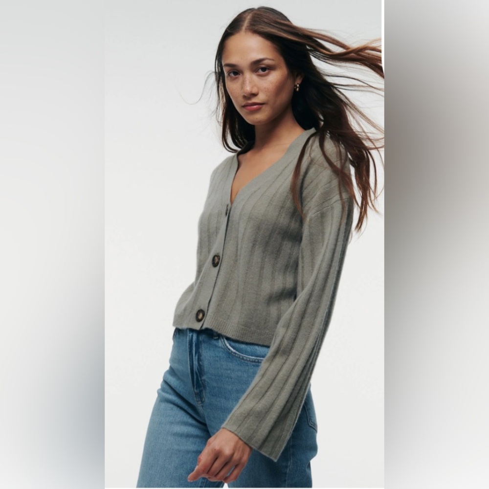 NAADAM Sage Cardigan